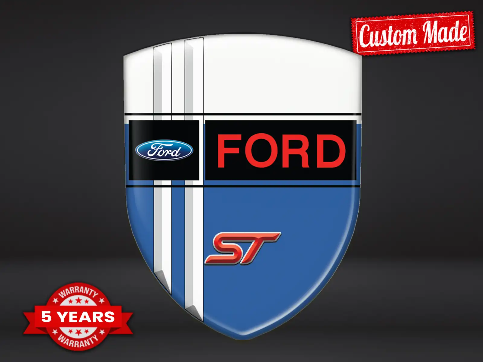 Ford Fensteraufkleber Limitiert Edition Robust Auto
